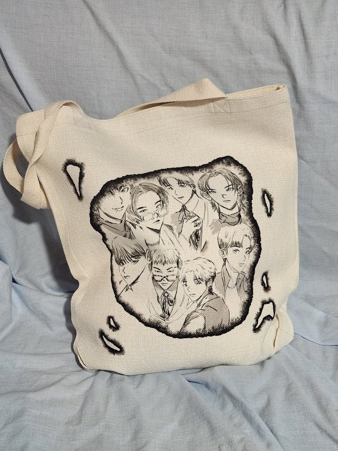 ATEEZ Outlaw Comic Tote Bag | Sublimation or Direct-to-Film