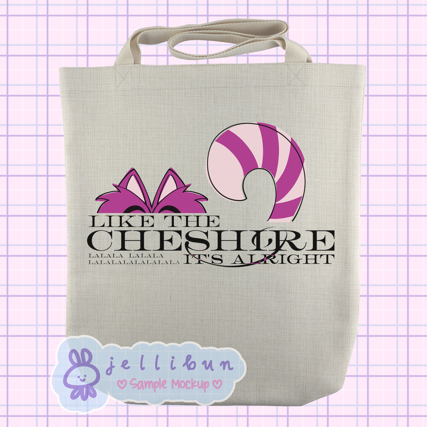 ITZY "Cheshire" Tote Bag | Sublimation