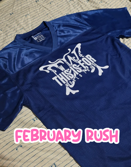 TWICE "THIS IS FOR" Football Jersey [LATE FEBRUARY RUSH]