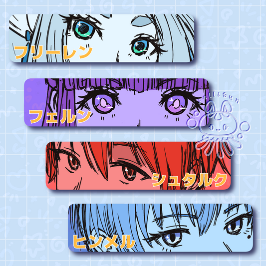 The Big Four Vinyl Bumper Stickers - SATIN