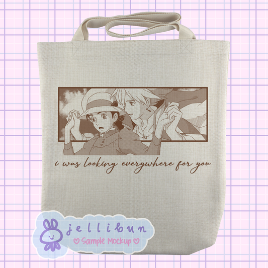 Howl's Moving Castle Tote Bag | Sublimation