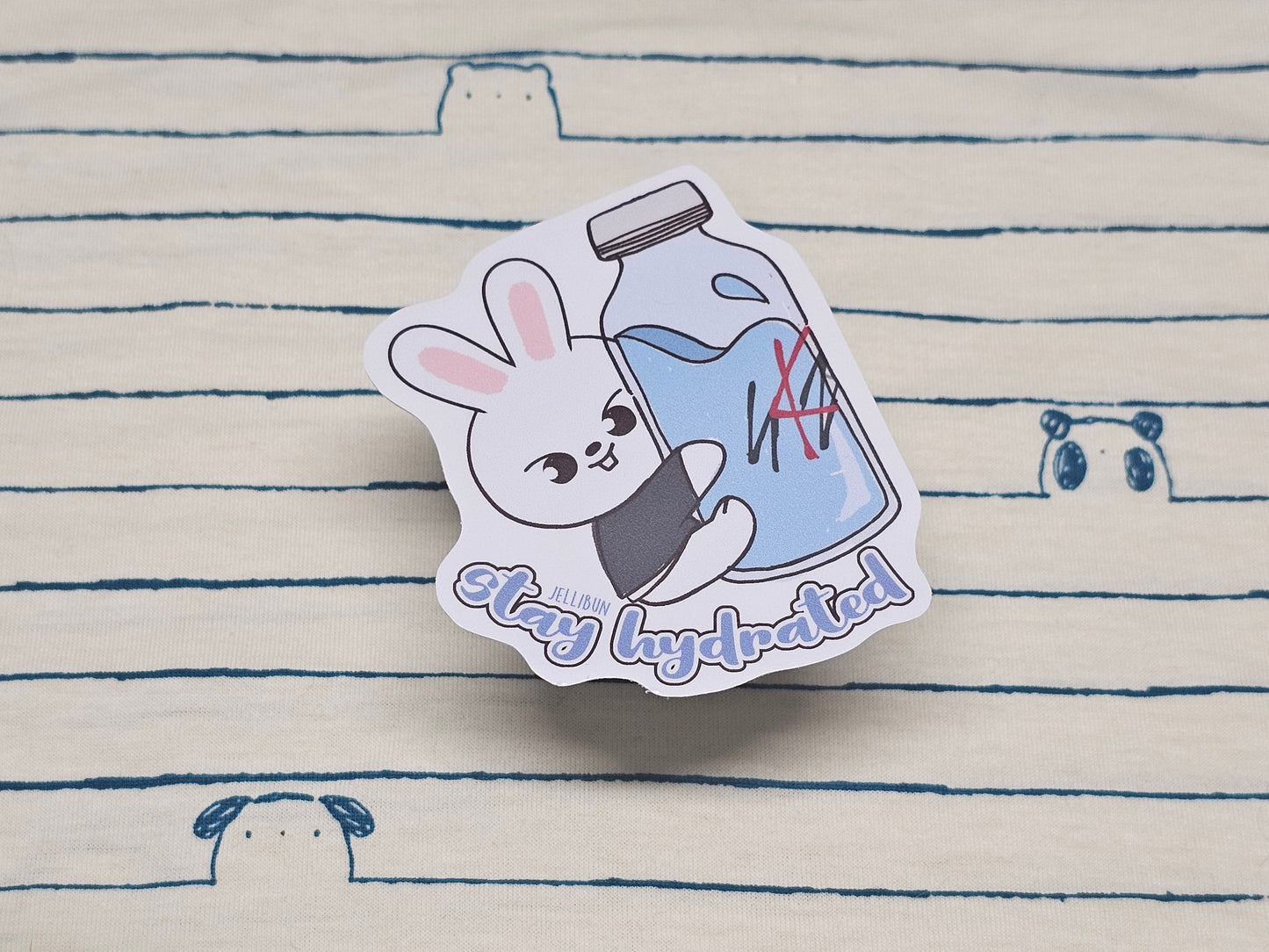 Stay Hydrated Vinyl Stickers: Stray Kids SKZOO