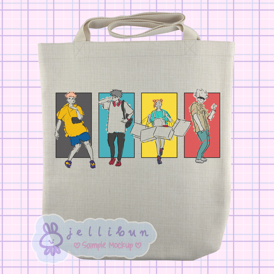 Jujutsu Kaisen "Lost in Paradise" Tote Bag | Sublimation