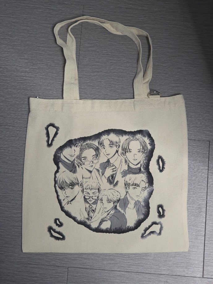 ATEEZ Outlaw Comic Tote Bag | Sublimation or Direct-to-Film