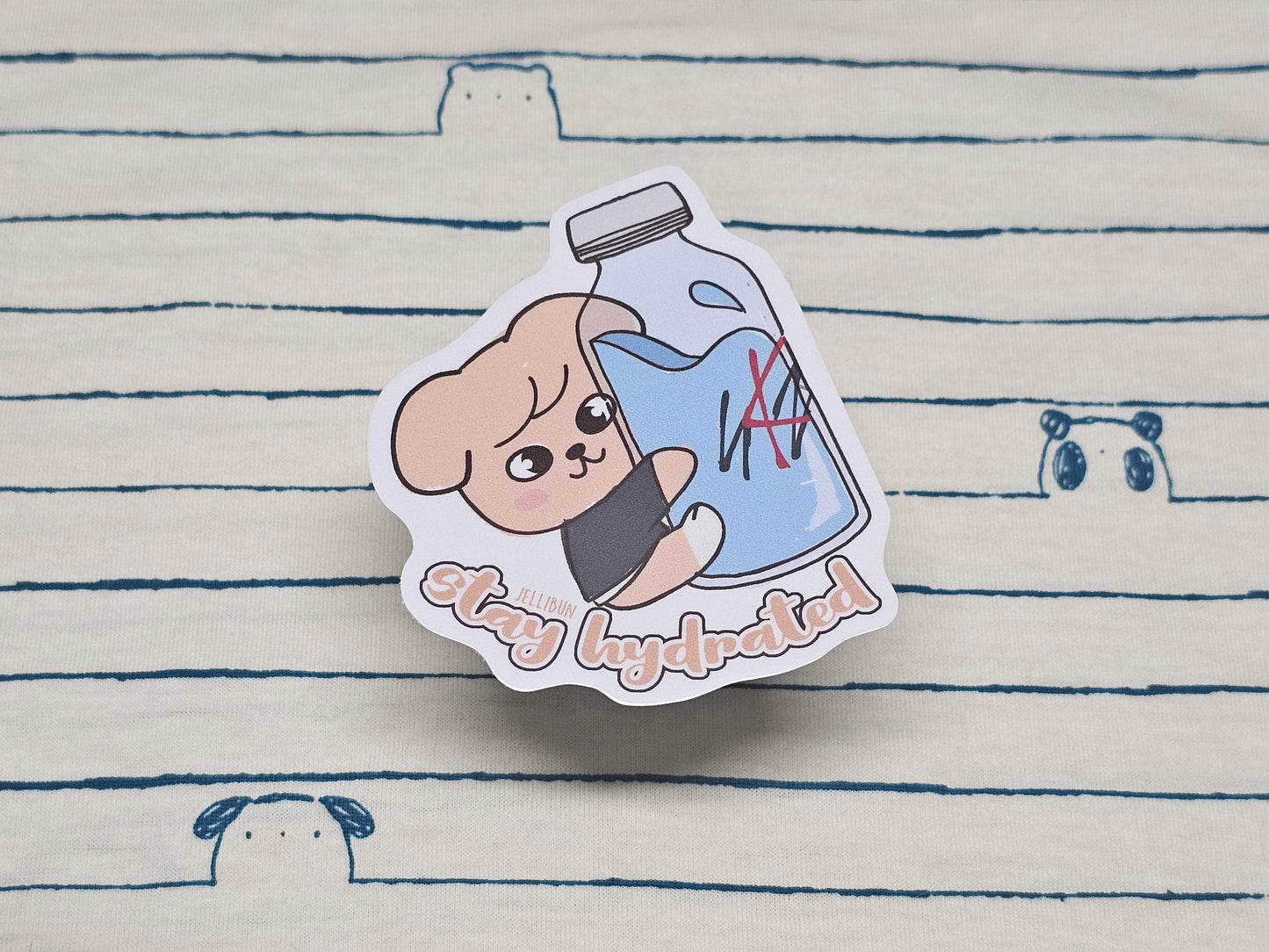 Stay Hydrated Vinyl Stickers: Stray Kids SKZOO