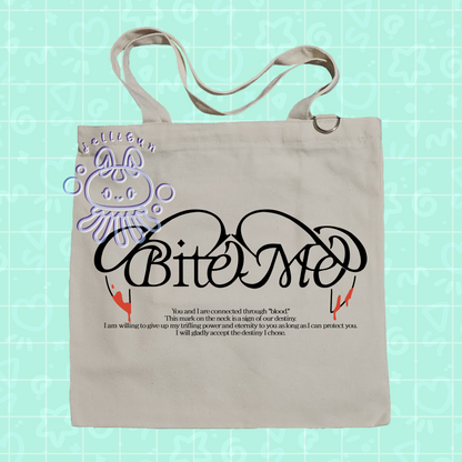 Enhypen "Bite Me" Tote Bag | Direct-to-Film