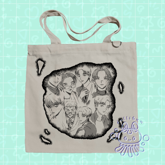 ATEEZ Outlaw Comic Tote Bag | Sublimation or Direct-to-Film