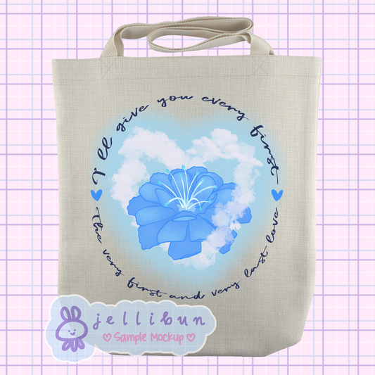 ZB1 "In Bloom" Tote Bag | Sublimation