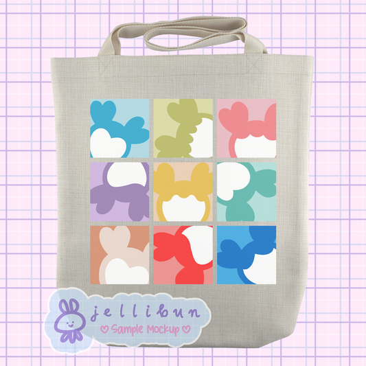 TWICE Lovelys Tote Bag | Sublimation