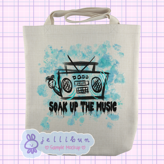 BTS J-Hope "MORE" Tote Bag | Sublimation