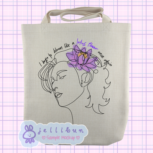 BTS AGUST D "AMYGDALA" Tote Bag | Sublimation or Direct-to-Film