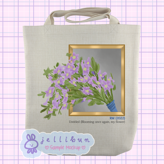 BTS RM "Still Life" Tote Bag | Sublimation