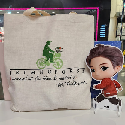BTS RM "Trivia 承: Love" Tote Bag | Sublimation